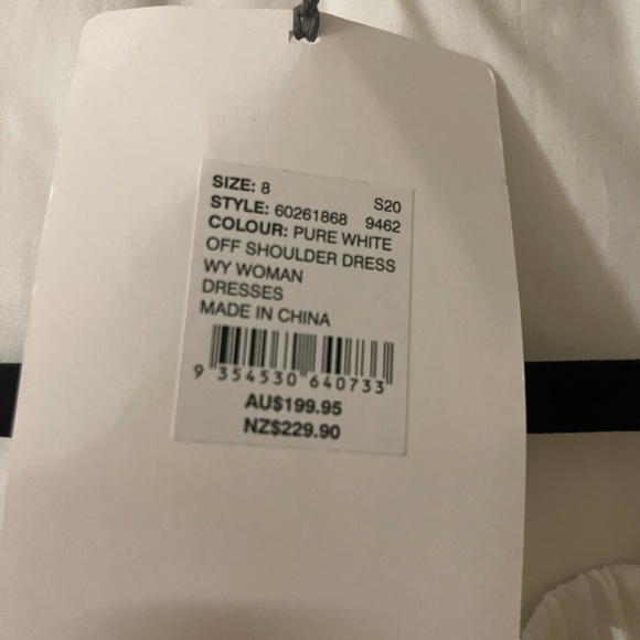 Brand new Witchery off the shoulder dress - Picture 3 of 5